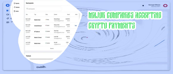Accept crypto payment