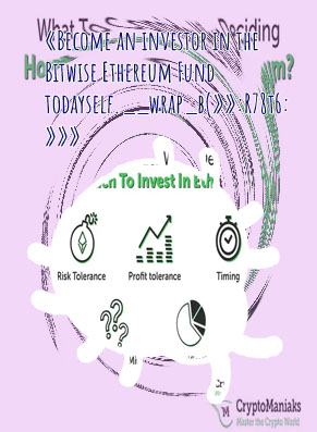 Why invest in ethereum